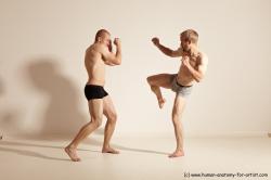 Kickbox reference poses